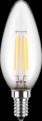 49055 LED filament lamp C35 E14 4.5 W 470 lm WW