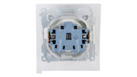 Simon 54 Gniazdo Bryzgoszczelne Z/U Ip44 Z Przesłoną Torów I Klapką Pełną...