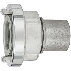 Storz coupling, L 95 mm, 16 bar, aluminum, for hose, 108199