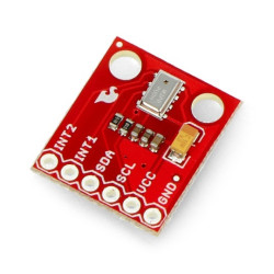 MPL3115A2 - cyfrowy barometr, czujnik ciśnienia/wysokości 110kPa I2C 3,3V - SparkFun SEN-11084