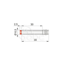 Czujnik indukcyjny SI6.5-NE2 H1, I65000062