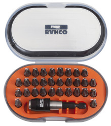 Zestaw końcówek do wkrętaka Sześciokątna, Phillips, Pozidriv, płaska, Torx l. elementów: 31 rozmiar: HEX 3, HEX 4, HEX