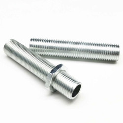 M10x100mm Nipple - Threaded Tube for Lamps and Lighting