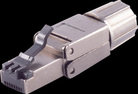 BS08-45006 RJ45 plug, Cat.8.1, STP