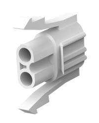 Obudowa złącza 2-pinowe -rzędowe raster: 5.98mm TE Connectivity Męski Commercial MATE-N-LOK Złącze Centerline w