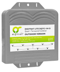 Sumator RTV/SAT 5x4 DQTC-104O