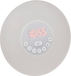 Budzik TFA Dostmann Wake-Up Light 60.2019.02, biały