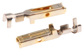 Styk zagniatany zaciskany, żeński, pozłacany, JST, J300