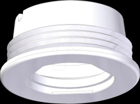 1000-608.01 MAXI flat recessed ceiling enclosure for recessed spotlights