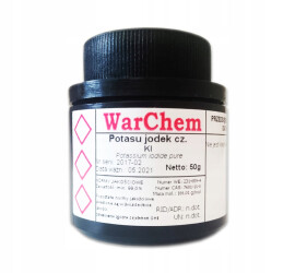 Potassium Iodide - Pure - KI - 50g