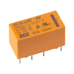 R-TECH 616288 RTD27 High Sensitivity Signal Relay 5VDC DPDT 1A 20.3&#xD7;9.9&#xD7;11.4mm
