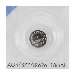 Bateria AG4 377 LR626 SR626SW guzikowa pastylkowa alkaliczna 6.8x2.6