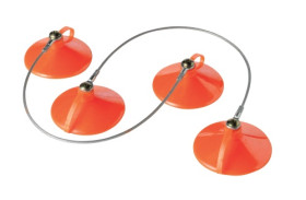 JEU DE 2 VENTOUSES DE MAINTIEN DE VITRE