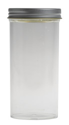 Butelka laboratoryjna 150ml typ szyjki Szeroka szyjka PS typ butelki Butelka do przechowywania