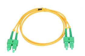 PATCHCORD LAN EXTRALINK SC/APC-SC/APC JEDNOMODOWY DUPLEX 3.0MM 15M