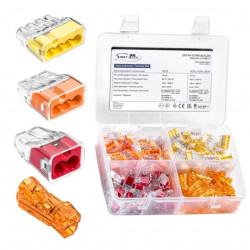 IDEALNA Zestaw szybkozłączek instalacyjnych SCP (2x 3x 4x), SCS (2x) COMBO2 SIMET 120szt.