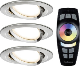 Oświetlenie wewnętrzne LED Paulmann NovaPlus Zigbee Zestaw 3-elementowy 18 W 460 lm