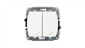 Trend Łącznik Podwójny Schodowy Biały Wp-33