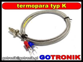Termopara typ K zakres 0-400°C