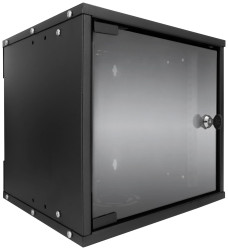 Intellinet 711692 Szafa rack wisząca 10'' 6 U czarny (ral 9005)