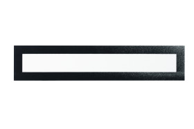 Ekspozycja dokumentów do montażu ściennego, Przezroczysty, Metal, 297 x 40, Magnetyczny