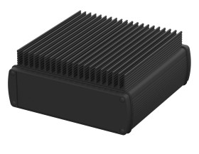 Obudowa ogólnego użytku Aluminium szerokość zew. 52 mm długość zew. 169 mm wys. zew. 52 mm Bopla IP65 Czarny