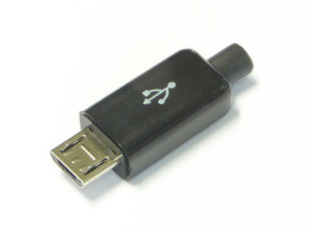 Wtyk micro USB na kabel
