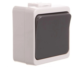 JANTAR-bis Łącznik krzyżowy n/t IP44 szary WNT-8J-b