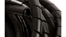 Wężyk Ochronny Spiralny Wsn 8/S Czarny E01ws-01010200300 /10M/