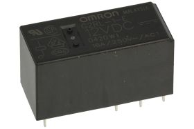 Przekaźnik; elektromagnetyczny miniaturowy; G2RL-1-E-12VDC; 12V; DC; 1 styk przełączny; 16A; 250V AC; 16A; 24V DC; do druku (PCB