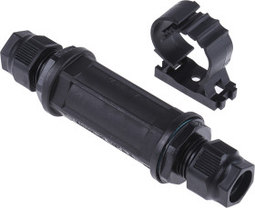 Puszka elektroinstalacyjna ścienna Nylon Czarny IP68 liczba otworów 5 RS PRO