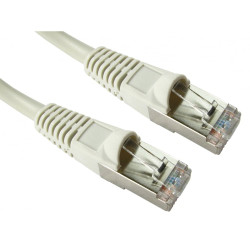 Kabel Ethernet Cat5e długość 1m Z zakończeniem RS PRO PVC l. żył: 8 średnica 5.6mm
