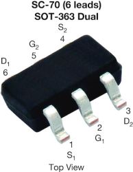 Si1553CDL N- and P-Channel 20 V (D-S) MOSFET