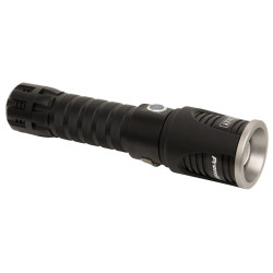 Sealey LED4491 Alu Torch 5W CREE XPG LED Adjustable Focus Rechargeable &#x2B;USB Port
