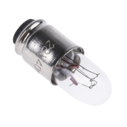 Oświetlenie wskaźnika 28 V bezbarwna 4,3 lm RS PRO rozmiar T1 3/4