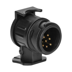 Adapter gniazda przyczepy, tworzywo 13/7-pin, 12/24V OR-AE-13229