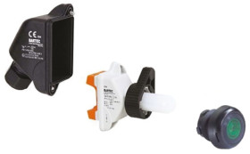 Przycisk SPST, montaż panelowy Bartec