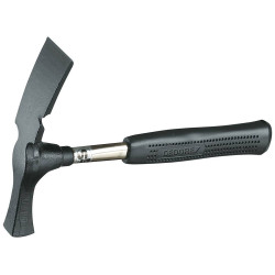 Gedore 8697240 Bricklayer&#x27;s hammer, Berlin pattern, With steel tube Handle 600 g