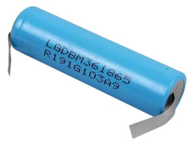 Akumulator 18650 3600mAh z blaszkami LG