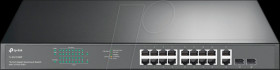 TL-SG1218MP Switch, 18-Port, Gigabit Ethernet, PoE+, 2x RJ45/SFP
