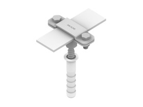 Uchwyt na bednarkę wkręcany L=120mm B-30mm M12 /OG/ AN-58B/OG/ C192432 AN-KOM