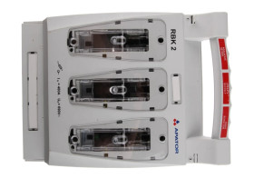 Rozłącznik izolacyjny bezpiecznikowy 400A RBK 2 pro /zaciski mostkowe 50-185mm2/ 63-811685-011