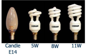 12W E14 spirala 827 Osram DuluxStar Mini Twist 10