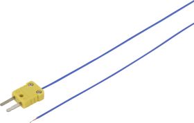 Czujnik temperatury powietrza typu K VOLTCRAFT TP-202, VC-10503195, 0 do 250 °C, Kalibracja (ISO)