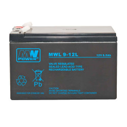 Akumulator MWL 9-12L Long Life, 12V 9Ah