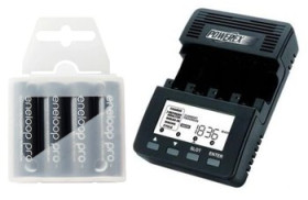 ładowarka MH-C9000 + 4 x R6/AA Eneloop 2550mAh BK-3HCCE/4T (box)