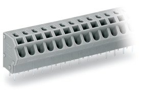 Złącze PCB 2 -pinowe raster 5/5.08mm Przewlekany Męski WAGO