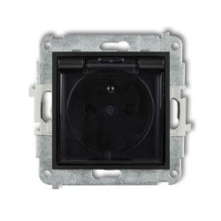 MINI czarny 12MGPB-1zdp Gn. poj. + klapka KARLIK