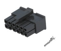 TMF12-G Złącze mocy, gniazdo na kabel - 12pin (z terminalami) raster gniazda: 3.0mm