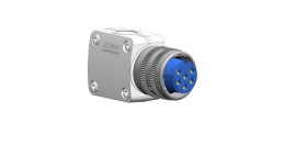 Złącze okrągłe 6-pinowe Kabel Gniazdo Jaeger Żeńskie IP50, IP54 Rapid